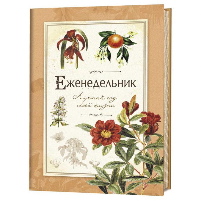 Лучший год моей жизни. Еженедельник (оранжевый)