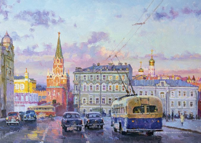 Квартальный календарь Очарование Москвы 2023