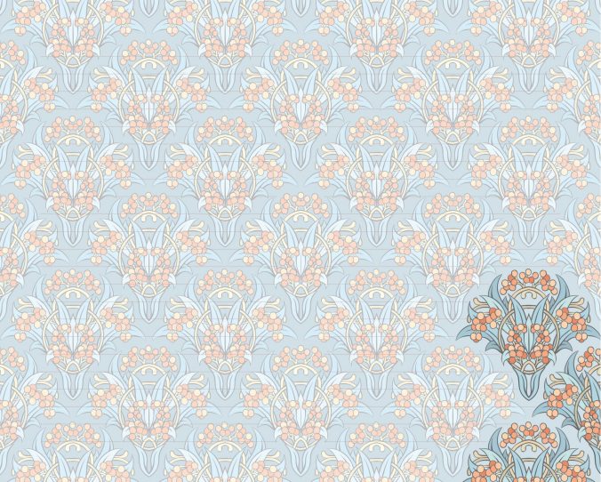 Блокнот Arts&Crafts Notes William Morris Inspiration (зеленая с огурцами) — изображение 3
