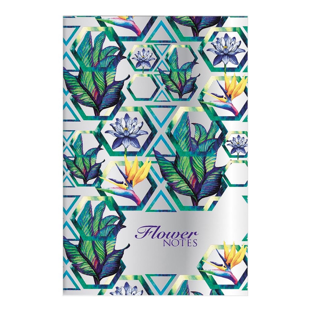 Блокнотголограмма Flower Notes (Фиолетовый) — купить в издательстве «Контэнт»
