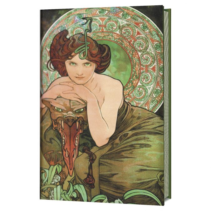 Helma. Бизнес-блокнот Vario. Арт. 05 Mucha (зеленый)