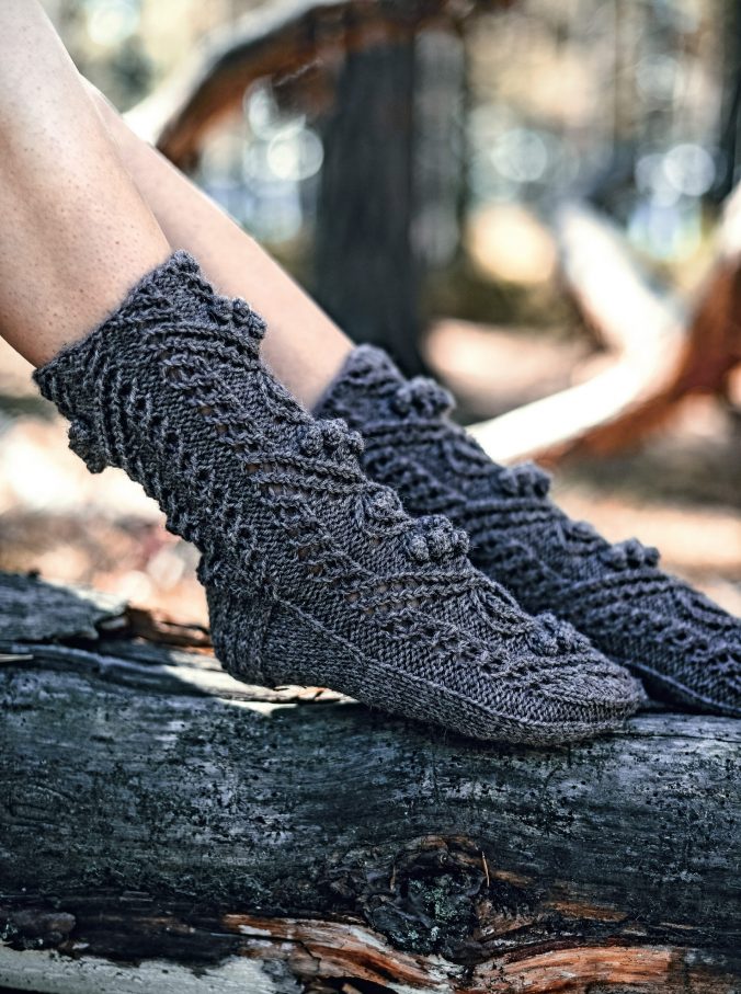 [Вяжи.ру] Вязаные жаккардовые носки Hopesocks (Catharina Duden)