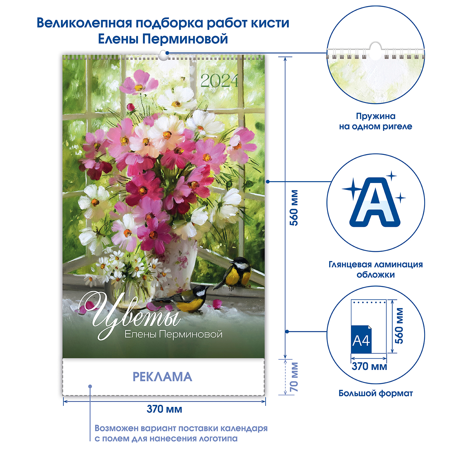 Цветы Елены Перминовой 2024