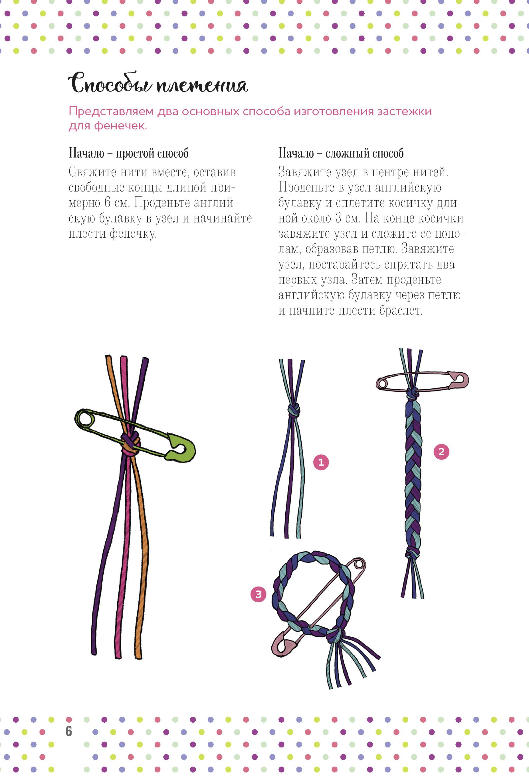 Бижутерика 3. Научись плести фенечки и браслетики из нитей