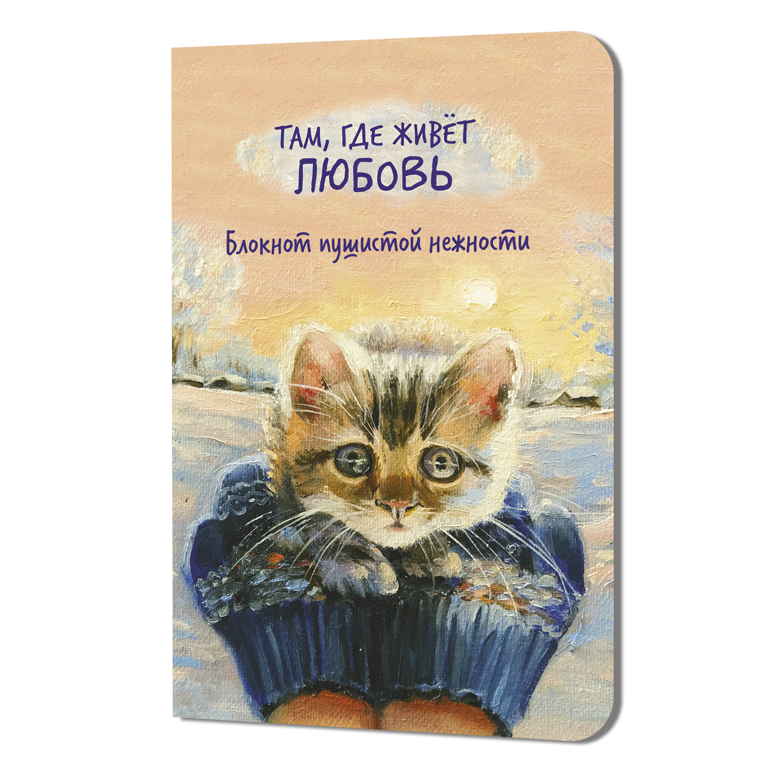 Блокнот Там, где живет любовь (кот в окне)