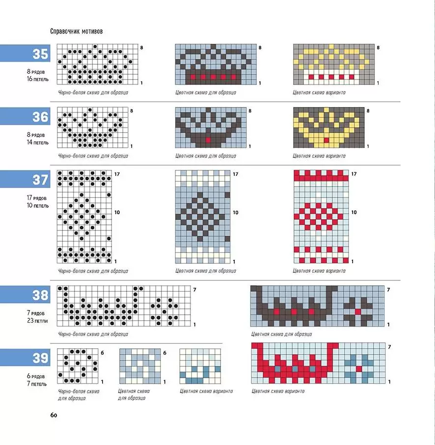 150 скандинавских мотивов для вязания спицами (легкий брак) — изображение 4