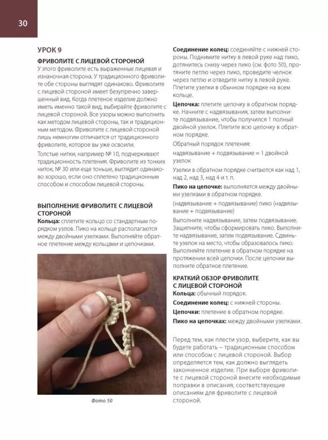 Фриволите для начинающих. Основы, техники и проекты — изображение 3