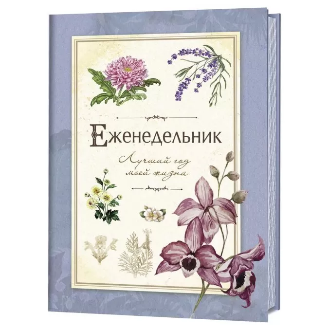 Лучший год моей жизни. Еженедельник (синий)