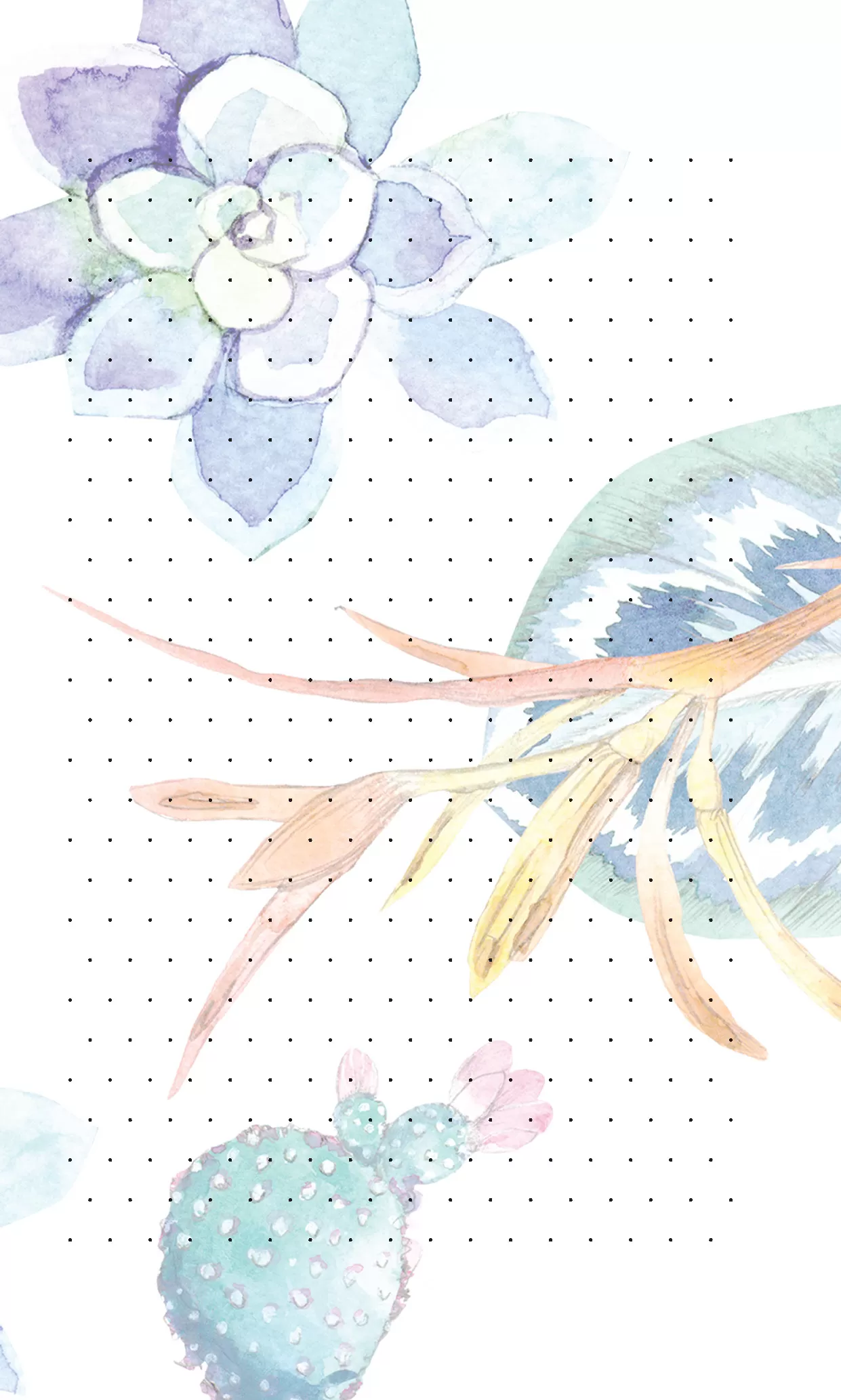 Блокнот-голограмма Flower Notes (Синий) — изображение 2