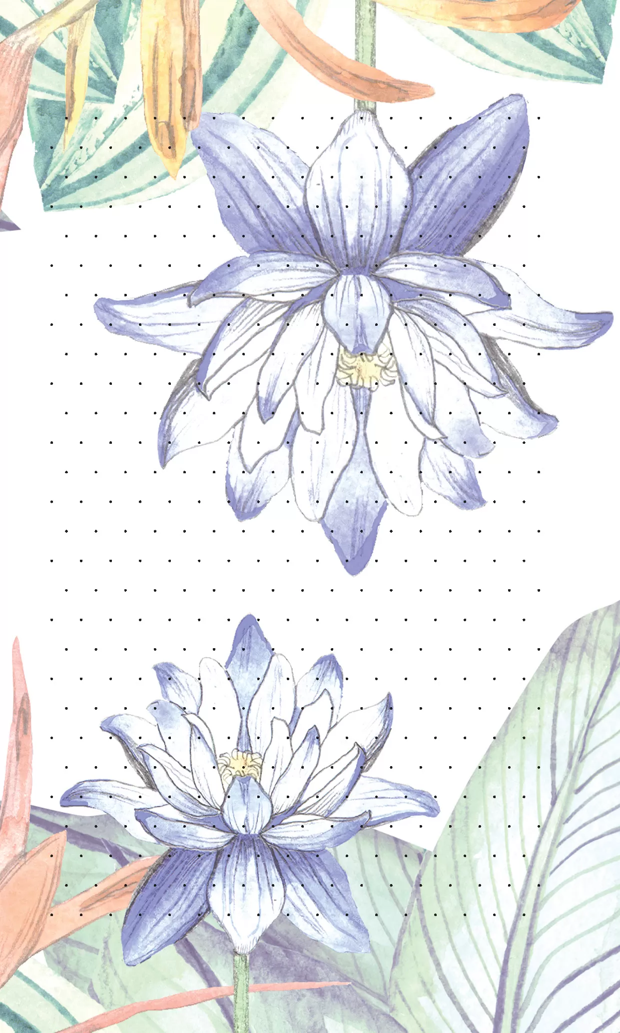 Блокнот-голограмма Flower Notes (Синий) — изображение 6