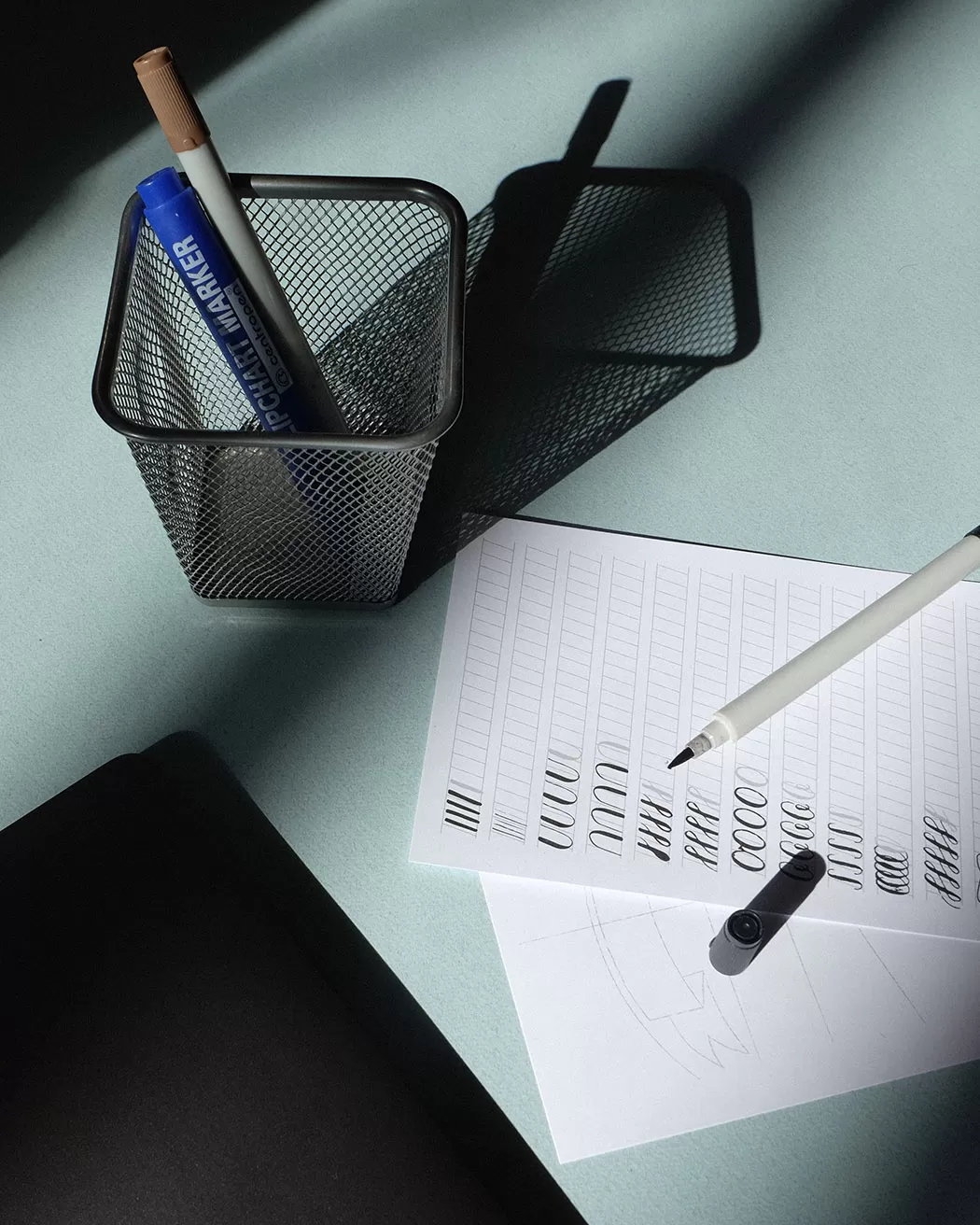 Набор открыток-шаблонов. Напиши настроение в стиле леттеринг (Крафт) — изображение 9