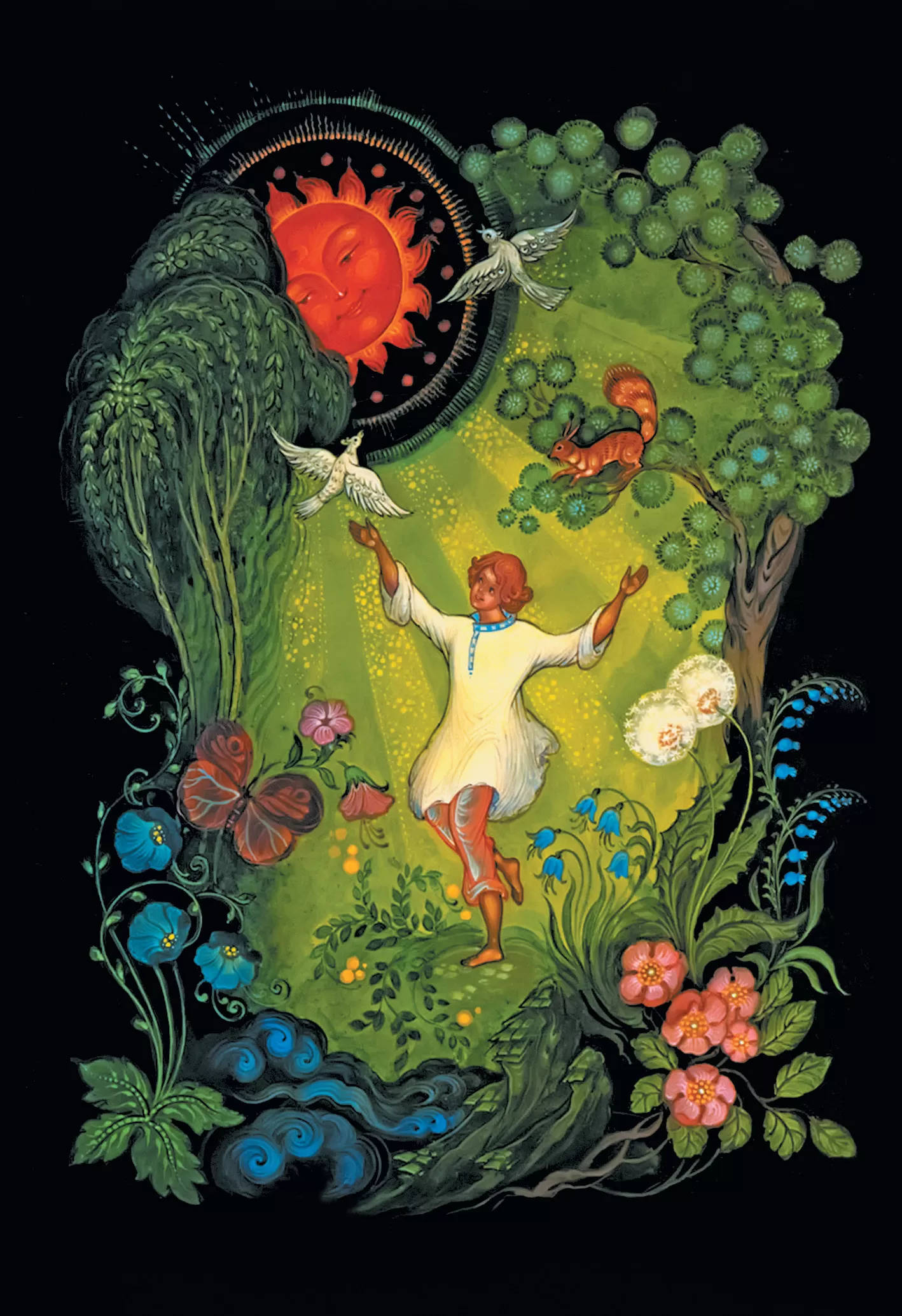 Блокнот «Дивный палех» (Жар-птица) — изображение 6