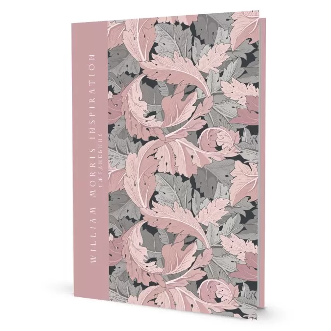 Ежедневник William Morris Inspiration (розовая)