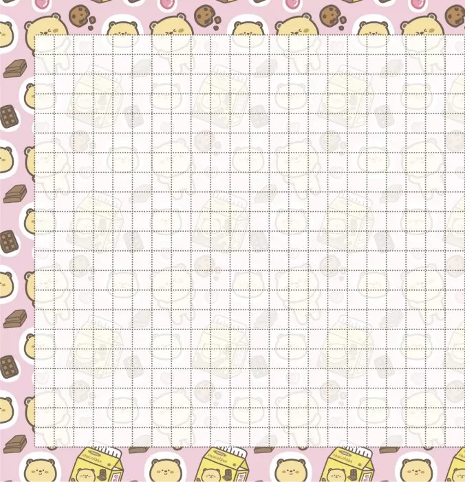 Блокнот Kawaii (голубой) — изображение 4