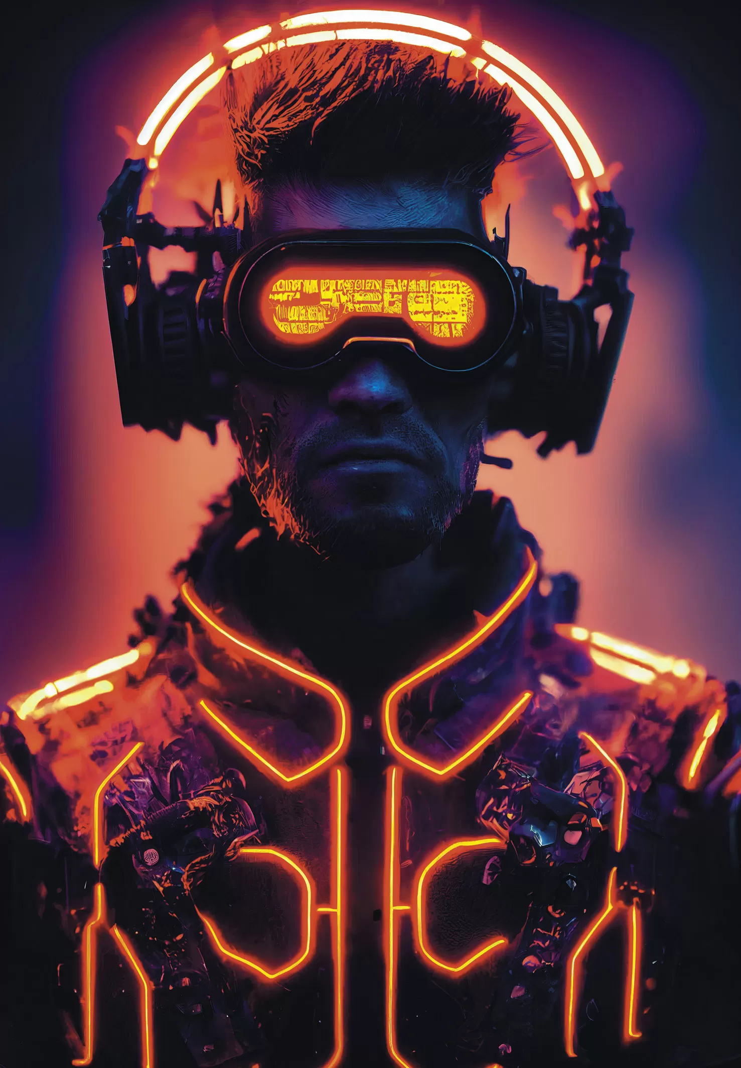 Блокноты cybernotes (юноша со спины). Блокнот бегущего по краю