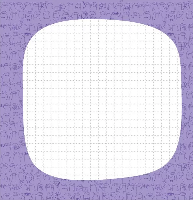 Блокнот Рабочие мементы (фиолетовый)