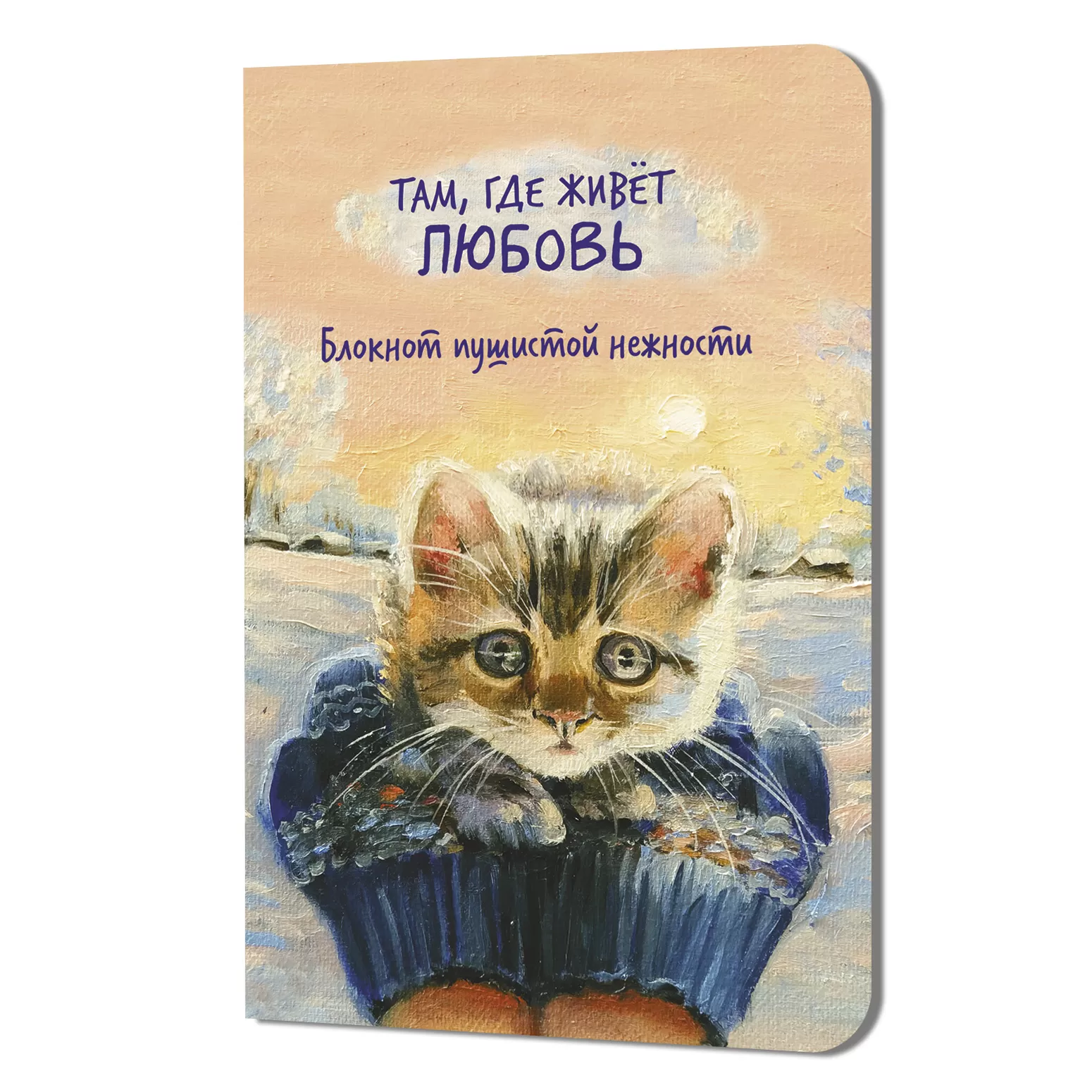 Блокнот Там, где живет любовь (кот в окне)